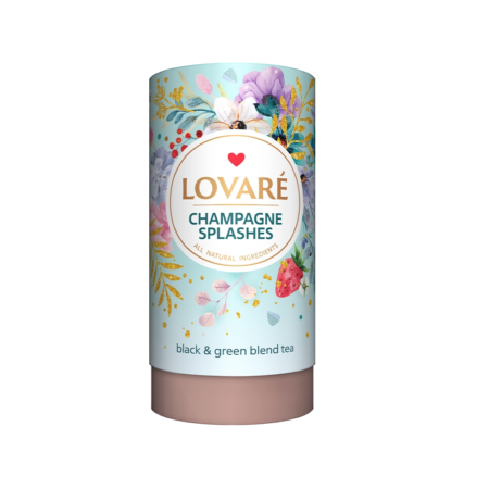Чай в Туба LOVARE Champagne Splashes 80 г
